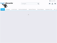 Tablet Screenshot of gastrodiscounter.de